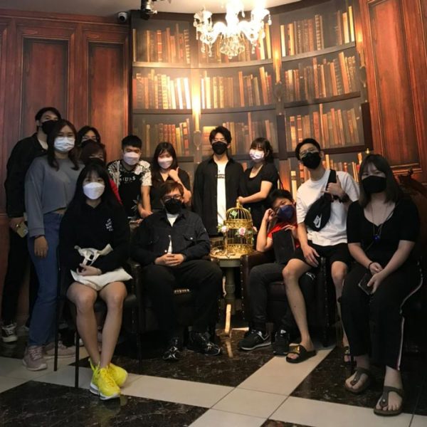 escape room for company team building